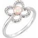Pearl Clover Ring