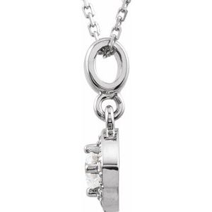 Halo-Style Necklace or Pendant