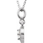 Halo-Style Necklace or Pendant