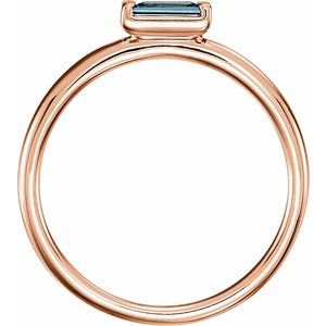 Baguette Stackable Ring
