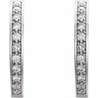 Inside-Outside Hoop Earrings