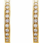 Inside-Outside Hoop Earrings