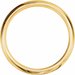 Knurled Comfort-Fit Half Round Band