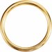 Knurled Comfort-Fit Half Round Band