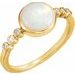 Bezel-Set Ring