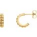 Beaded Hoop Earrings