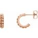 Beaded Hoop Earrings