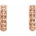 Beaded Hoop Earrings