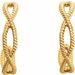 Rope Hoop Earrings