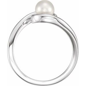 Pearl Freeform Ring