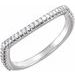 Accented Twist-Style Engagement Ring or BandRing or Band