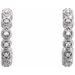 Accented Hoop Earrings