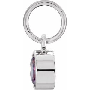Posh Mommy® Imitation Birthstone Charm/Pendant