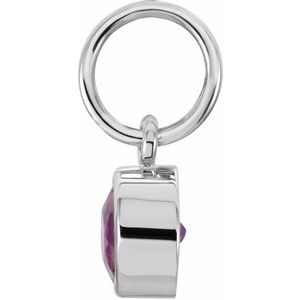Posh Mommy® Imitation Birthstone Charm/Pendant