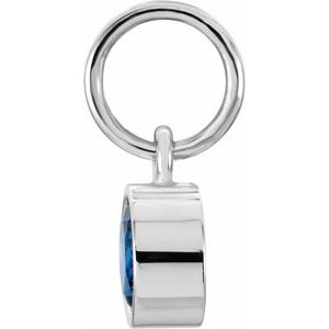 Posh Mommy® Imitation Birthstone Charm/Pendant