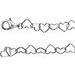 4.5 mm Heart Chain