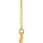 Curved Bar Necklace