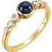 Bezel-Set Ring