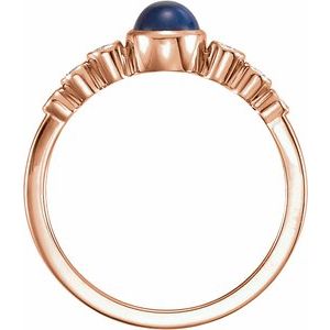 Bezel-Set Ring