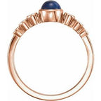 Bezel-Set Ring