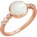Bezel-Set Ring