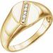 Oval Signet Ring