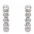 Beaded Hoop Earrings