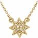 Star Necklace or Center