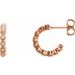 Accented Hoop Earrings