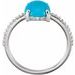 Accented Cabochon Ring