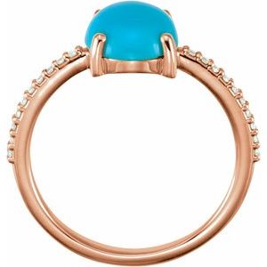 Accented Cabochon Ring
