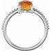 Accented Cabochon Ring