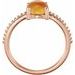Accented Cabochon Ring