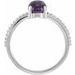 Accented Cabochon Ring