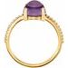 Accented Cabochon Ring