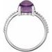 Accented Cabochon Ring