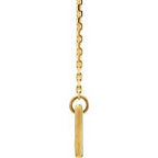 Engravable Bar Necklace