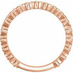Clover Stackable Ring