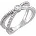 Bezel-Set Beaded Ring
