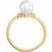 Accented Pearl Ring
