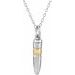 Bullet Ash Holder Necklace