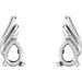 Pear 3-Prong Earrings