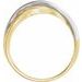 Criss-Cross Hammered Ring