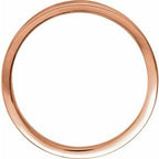 Curved Band with Polished & Satin Finish