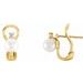 Omega Pearl Earrings