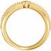 Bezel-Set Beaded Ring