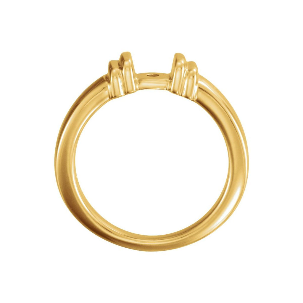 Channel-Set Solitaire Engagement Ring