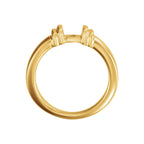 Channel-Set Solitaire Engagement Ring