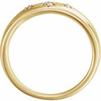 Accented Star Ring
