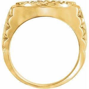 15 mm Watch Design Coin Frame Ring